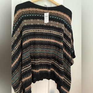 J. Jill poncho sweater